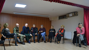 Ünlü oyuncular, tiyatro öğrencileriyle buluştu