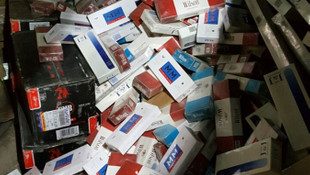 Van'da kaçak sigara operasyonu