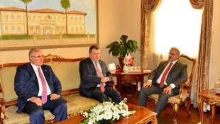 Yargıtay Başkanı Cirit, Antalya Valisi Karaloğlu'nu ziyaret etti