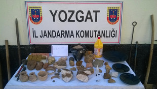 Yozgat'ta tarihi eser kaçakçılığı