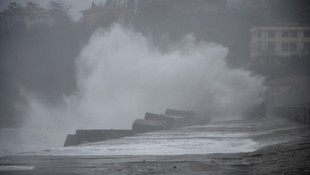 Zonguldak'ta kuvvetli rüzgar