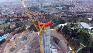 Çamlıca TV kulesi Eyfeli geride bırakacak