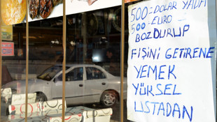 500 dolar bozdurana bedava yemek