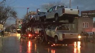 Türkiye ÖSOya arazi araçları gönderdi