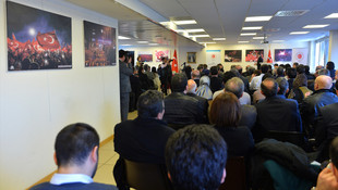 AA'nın 15 Temmuz Milli İradenin Yükselişi Fotoğraf Sergisi, Paris'te açıldı