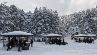 Abant'a ziyaretçi akını