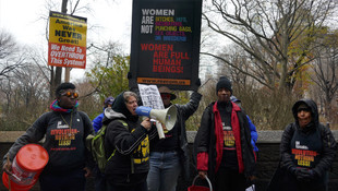 ABD'de kadınlardan Trump karşıtı gösteriler
