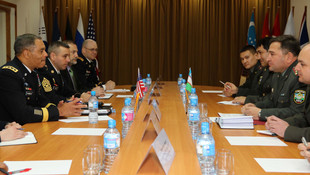 ABD'li General Garrett Özbekistan'da