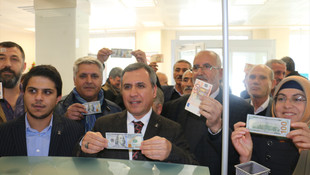 Adıyaman'da Erdoğan'a Yalnız değilsin desteği