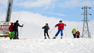 Ağrı'da kayak sezonu başladı