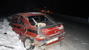 Ağrı'da trafik kazası: 1 ölü, 2 yaralı