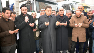 Ağrı'dan Haleplilere yardım