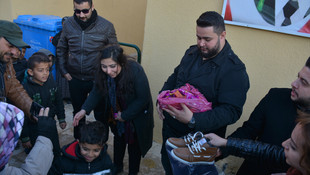 AK Parti'den Cerablus'a yardım