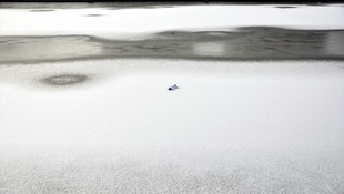 Ihlara Vadisi beyaza büründü