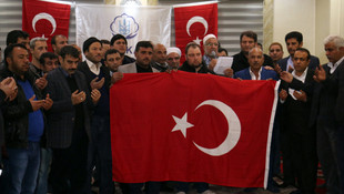 Akçakale'de şehitler için mevlit okutuldu