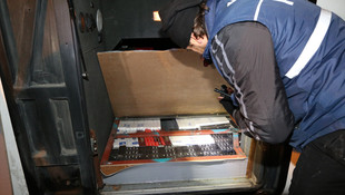 Aksaray'da kaçak sigara operasyonu