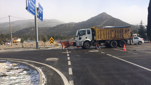 Akseki-Seydişehir karayolu trafiğe kapandı
