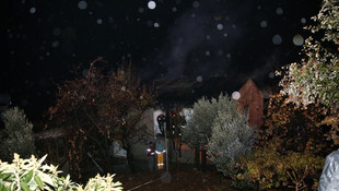 GÜNCELLEME - Özel yurdun yandığı mahallede ev yangını