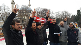 Alperen Ocakları yılbaşı kutlamalarını protesto etti