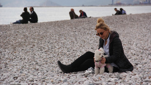 Antalya'da aralık ayında deniz keyfi