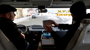 Ardahan'da soğuk hava ve kar