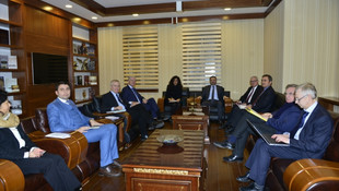 Avrupa heyetinden Diyarbakır Valisi Aksoy'a ziyaret