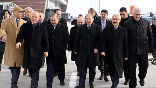 Bakanlar Elvan ve Akdağ Erzurum'da