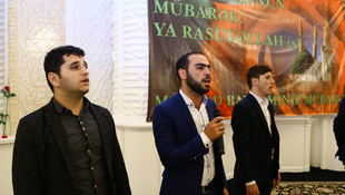 Bakü'de Mevlit Kandili kutlandı