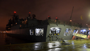 Barbaros'un torunları yılbaşında da nöbette