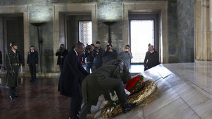 Benin Cumhurbaşkanı Talon Ankara'da