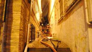 Beyoğlu'nda yangın