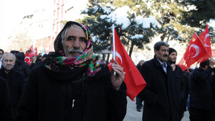 Bingöl’de Şehitlere Saygı ve Milli Birlik Yürüyüşü