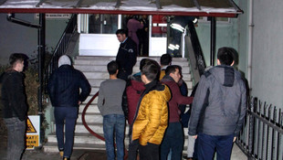 Bolu'da öğrenci pansiyonunda yangın