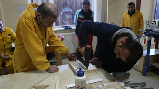 Bu merkezde sanata engel yok