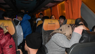 Burdur'da 140 yabancı uyruklu yakalandı