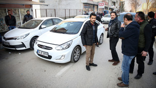 Bursa'da polis-şüpheli kovalamacası