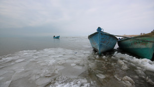 Buz altında balık avı