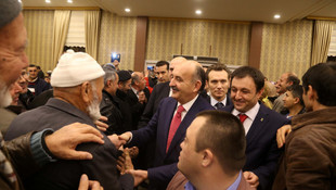 Çalışma ve Sosyal Güvenlik Bakanı Müezzinoğlu, Isparta'da