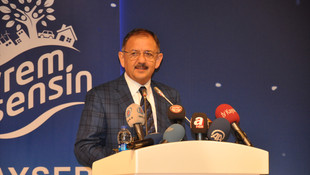 Çevre ve Şehircilik Bakanı Özhaseki: