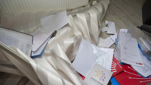 CHP Ankara İl Başkanlığına gece şüpheli bir kişi girdi