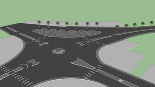 Cizre'de Akıllı Ulaşım ve Kavşak Çalışması projesi