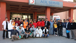 Cizre'de KBRN tatbikatı