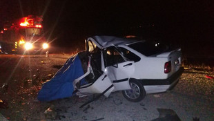 Çorum'da iki otomobil çarpıştı: 3 ölü