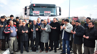 Çorum'dan Halep'e yardım