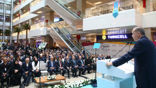 Cumhurbaşkanı Erdoğan AVM açılışı yaptı