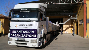 Diyarbakır'dan Halep'e yardım