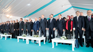 Doğalgaz depolama yatırımları açılış töreni