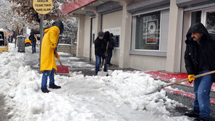 Doğu Anadolu'da kar yağışı ve tipi