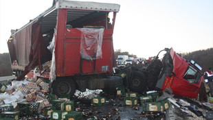 Edirne'de trafik kazası: 1 ölü, 1 yaralı