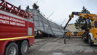 Edremit'te fırtına